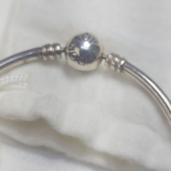 PANDORA BRACELET& CHARM+ POUCH - Picture 6 of 7
